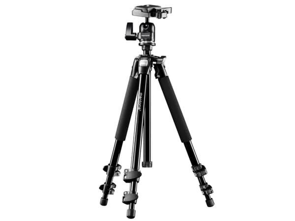 Mantona Scout MAX, 3 ben, Sort, 157 cm, 1,93 kg