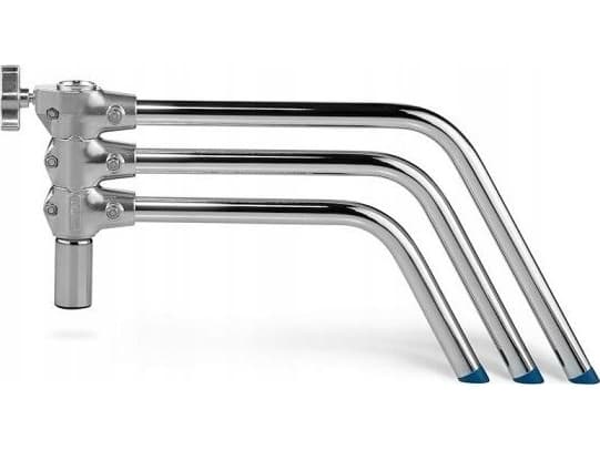 Manfrotto A2030D, 3 jalkoja, Hopea, 3 m, 6,2 kg
