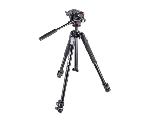 Manfrotto MK190X3-2W, 3 jalkoja, Musta, 14,5 cm, 2,75 kg