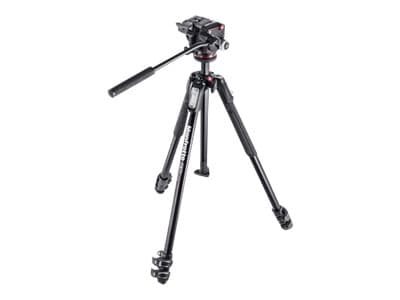 Manfrotto MK190X3-2W, 3 jalkoja, Musta, 14,5 cm, 2,75 kg