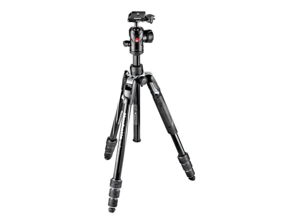 Manfrotto Befree Advanced MKBFRTA4BK-BH - Tripod - med Manfrotto 494 Center Ball head