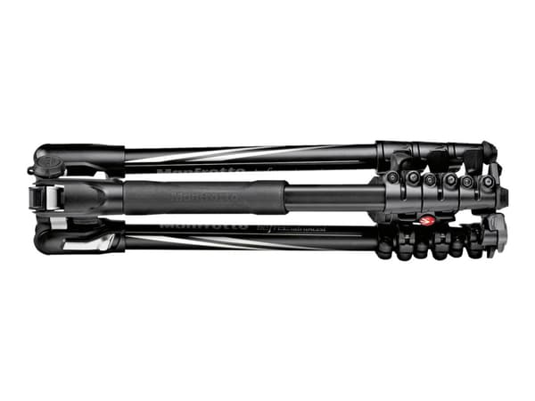 Manfrotto MKBFRLA4BK-BH, 3 jalkoja, Musta, Hopea, 151 cm, 1,59 kg