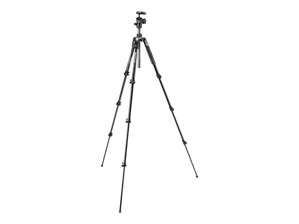 Manfrotto MKBFRLA4BK-BH, 3 jalkoja, Musta, Hopea, 151 cm, 1,59 kg