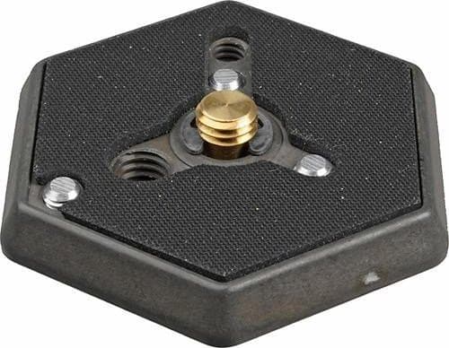 Manfrotto 130-38 Assy Plate for 029 & 136, 3/8, Harmaa, 80 g