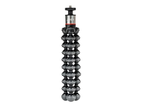 Joby GorillaPod 500, 3 jalkoja, Musta, Harmaa, Ruostumaton teräs, 79 g