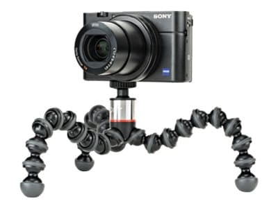 Joby GorillaPod 500, 3 jalkoja, Musta, Harmaa, Ruostumaton teräs, 79 g
