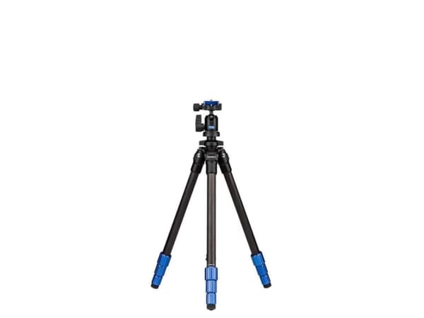 Benro TSL08CN00, 3 jalkoja, Musta, Sininen, 14,6 cm, 1,01 kg