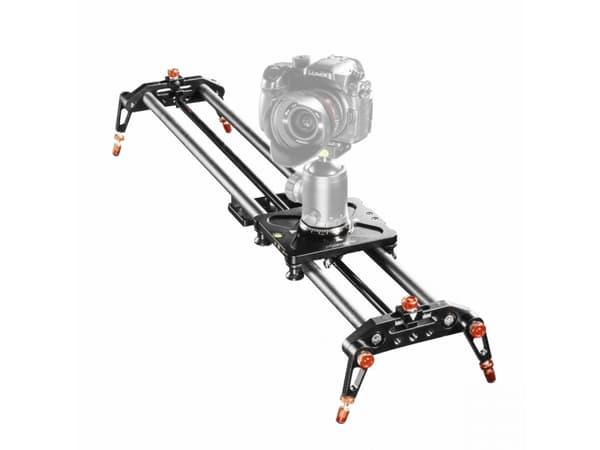 Walimex 21640, Skinne, Svart, Oransje, Aluminium, Karbon, 21,5 kg, 1/4, 3/8", 1200 mm
