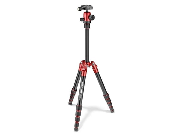 Manfrotto Element, 3 jalkoja, Punainen, 143 cm, 1,2 kg