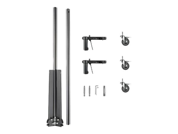 Walimex pro Wheeled Tripod with 2 Clamp Holders - Stativ - max belastning: 12 kg