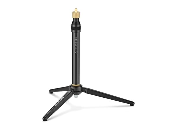 Manfrotto MKPROVR, 3 jalkoja, Musta, Kulta, 29 cm, 205 g