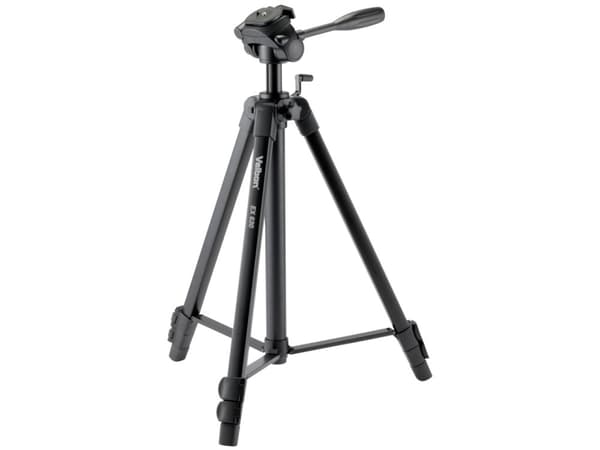 Velbon EX-630, 3 jalkoja, Musta, 168 cm, 1,69 kg