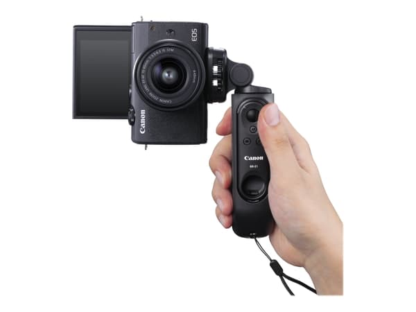 Canon HG-100TBR - Støttesystem - opptaksgrep / minifotostativ - for EOS Kiss M, Kiss M2, M200, M50 Mark II, M6 Mark II; PowerShot G5 X Mark II, G7 X