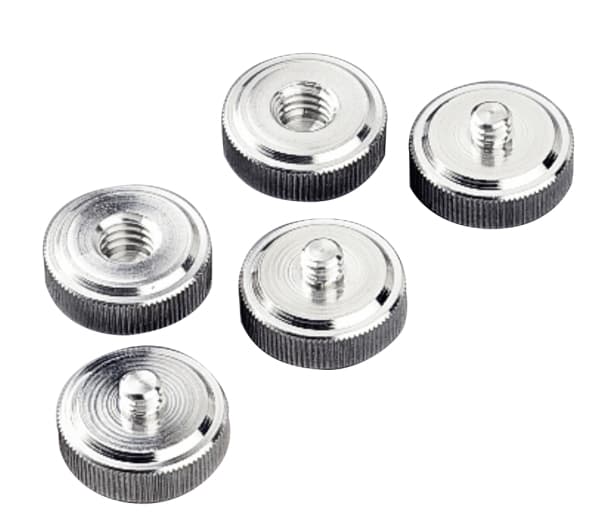 Hama Tripod Conversion Screws - Skrueadapter til kameramontertering på stativ (1/4 tomme til 3/8 tomme) (pakke med 5)