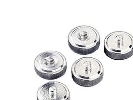 Hama Tripod Conversion Screws - Skrueadapter til kameramontertering på stativ (1/4 tomme til 3/8 tomme) (pakke med 5)