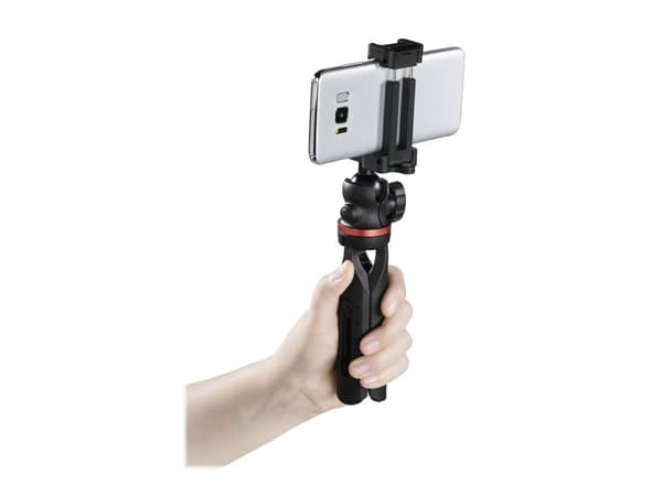 Hama 2in1 "Solid" 19B - Støttesystem - opptaksgrep / minifotostativ