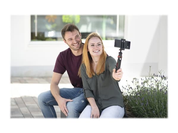 Hama 2in1 "Solid" 19B - Støttesystem - opptaksgrep / minifotostativ