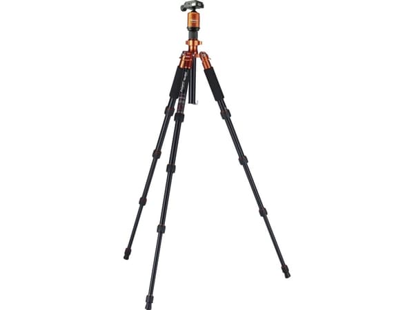 Rollei Compact Traveler No. 1, 3 jalkoja, Musta, Oranssi, 140 cm, 1,2 kg