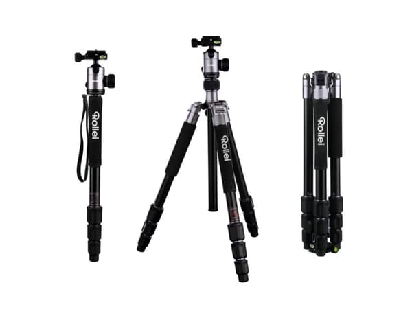 Fotopro C5i - Stativ med ben - med Rollei FPH-52Q