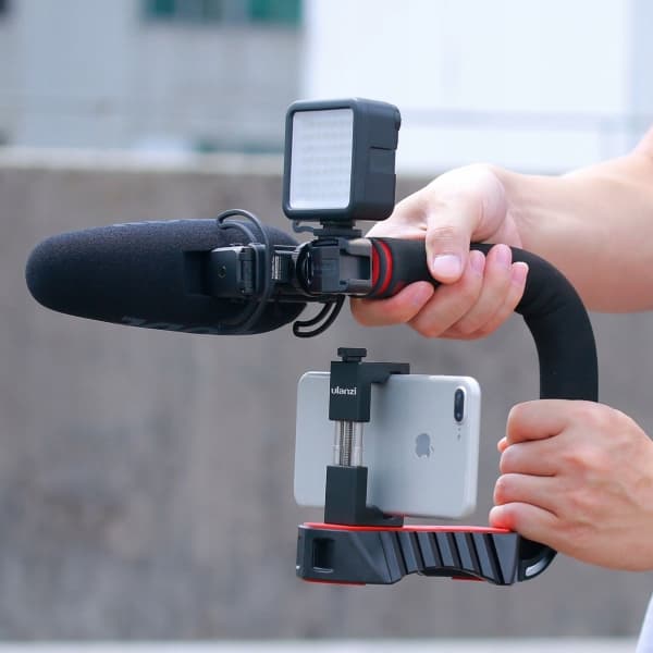 ULANZI U-Grip vakauttava jalusta DSLR-kameroille / kameroille / kardaanikameroille / urheilukameroille