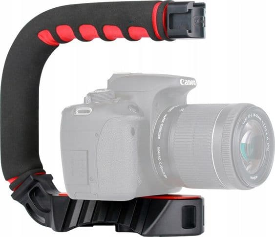 ULANZI U-Grip vakauttava jalusta DSLR-kameroille / kameroille / kardaanikameroille / urheilukameroille