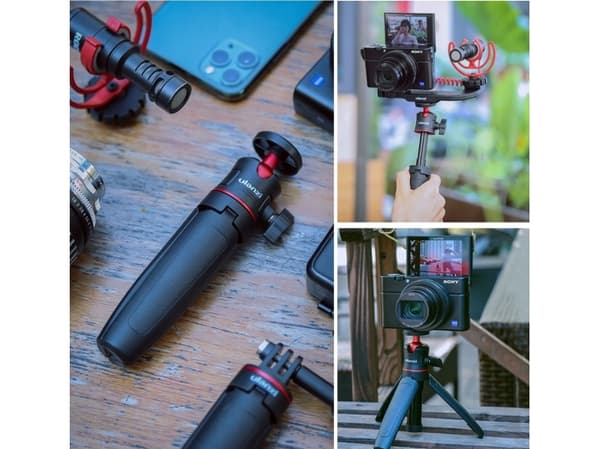 ULANZI Stativ med 3D-huvud ULANZI MT-08 för kamera Gimbal - vit
