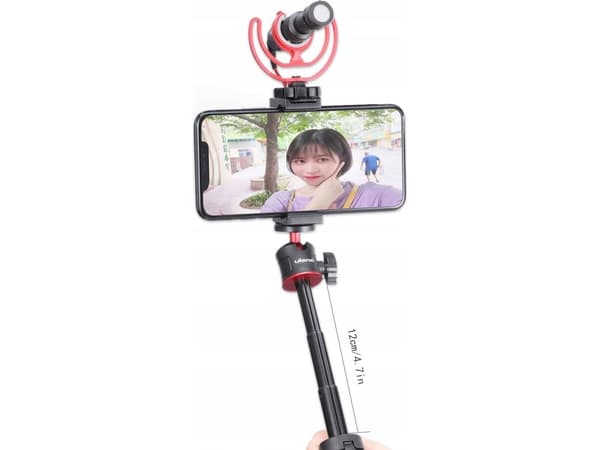 ULANZI Stativ med 3D-huvud ULANZI MT-08 för kamera Gimbal - vit