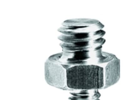 Manfrotto 147, mässing, mässing, 6,35 mm (0.25"), 9,53 mm (0.375"), 9 g