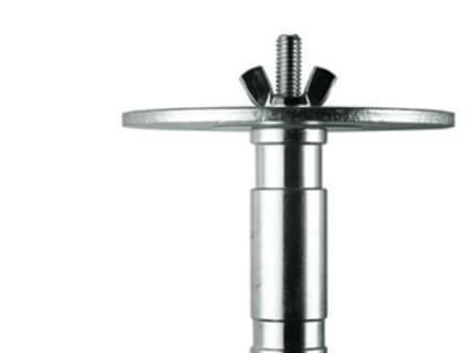 Manfrotto 163-12, Hopea, Sinkittyä terästä, 3,17 mm (0.125"), 1,2 cm (0.472"), 14,5 cm, 750 g