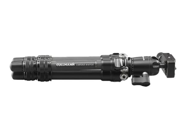 Cullmann CARVAO 816TCS, 3 jalkoja, Musta, 70,5 cm, 445 g
