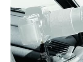 Manfrotto 243 Car Window Pod, Svart, Aluminium, 7,62 cm (3"), 180 g