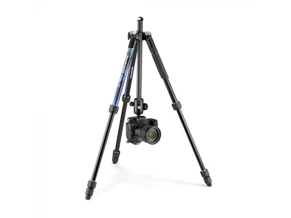 Manfrotto Element MII Aluminium, 3 ben, Sort, Blå, 160 cm, 1,55 kg