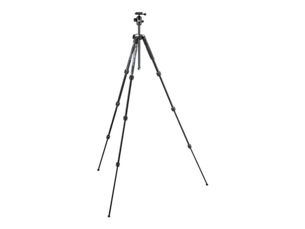 Manfrotto Element MII Mobile Bluetooth Aluminium, 3 jalkoja, Musta, 160 cm, 1,6 kg