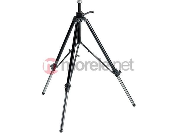 Manfrotto 117B Video/Movie Tripod, 3 ben, Svart, 147 cm, 5,7 kg