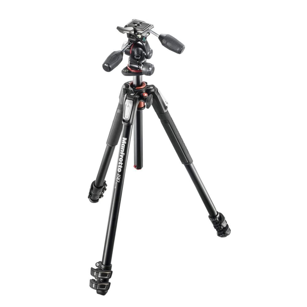 Manfrotto Stativkit MK190XPRO3-3W 3-Vägs Alu.