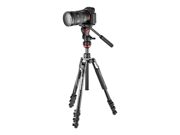 Manfrotto Befree Advanced MVKBFRL-LIVE - Tripod - med Manfrotto 494 Center Ball head