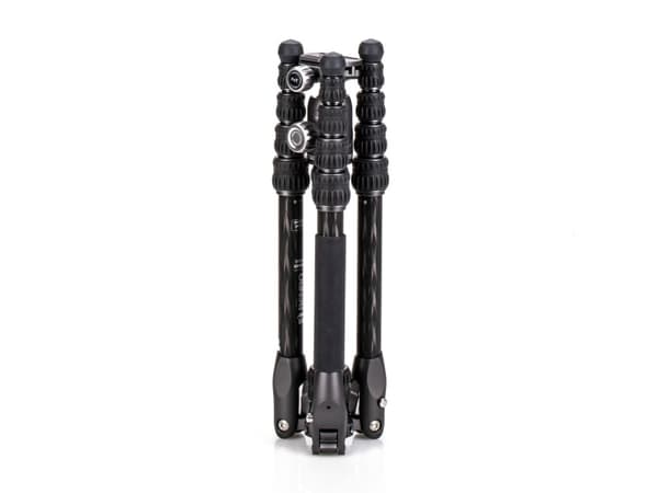 Benro FRHN05CVX20, 3 jalkoja, Musta, 139,5 cm, 1,24 kg