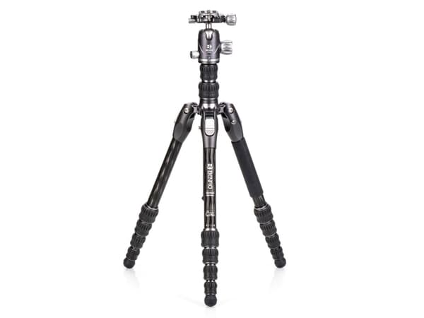 Benro FRHN05CVX20, 3 jalkoja, Musta, 139,5 cm, 1,24 kg