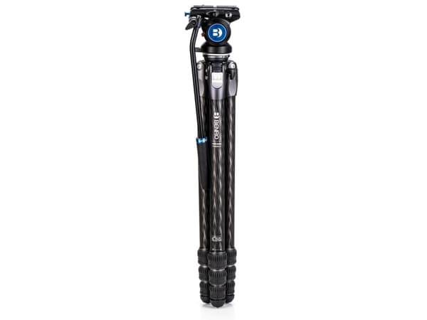 Benro TTOR34CLVS4PRO, 3 jalkoja, Musta, 163,5 cm, 2,8 kg
