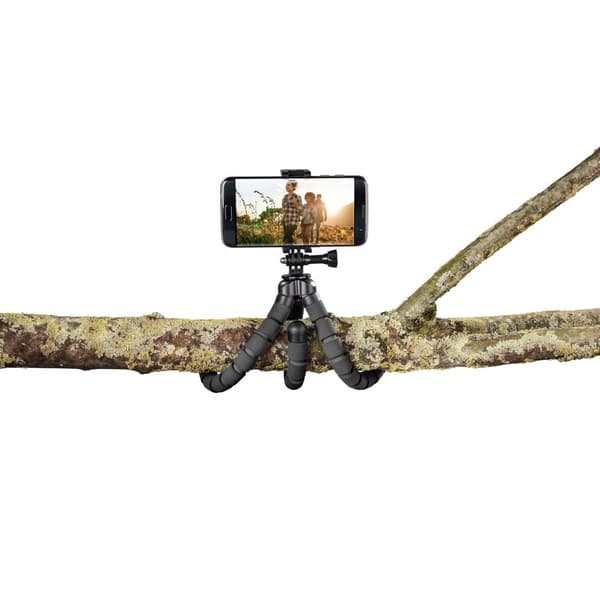 HAMA Bordstativ Flex Smartphone & GoPro 26cm Svart