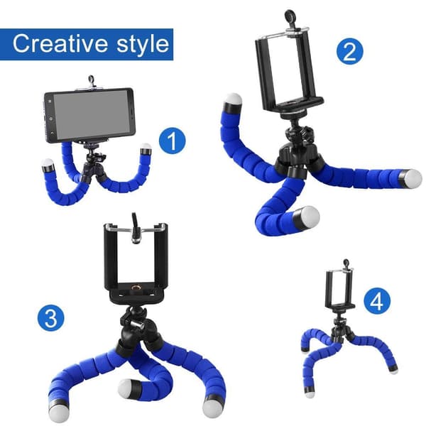 Tripod Böjbart Trebensstativ Stativ / Kamerastativ Mobil Kameror