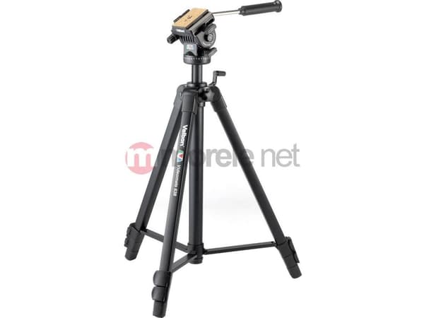 Velbon Videomate 638, 3 ben, Svart, 17,1 cm, 1,98 kg