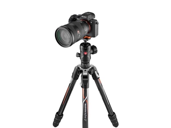 Manfrotto Befree GT Carbon fibre tripiod  - Designed for α cameras from Sony