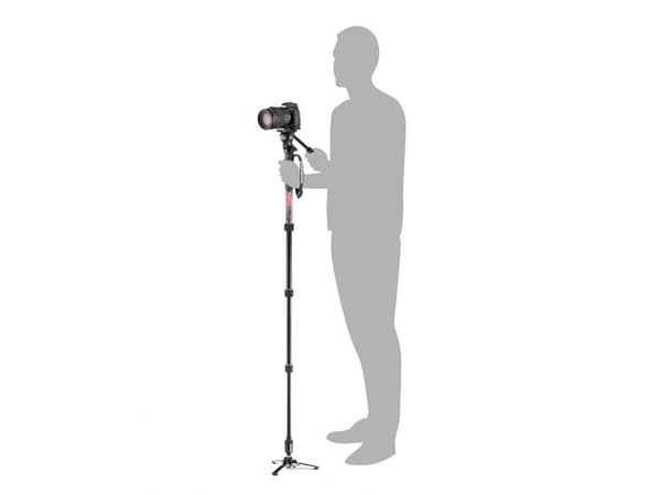 Monopodi Manfrotto Monopodi Element MII Video 400-sarjan pään kanssa