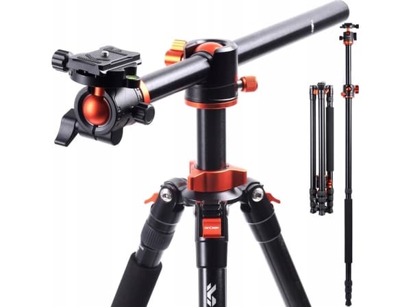 Monopod Kf Stativ Monopod K & f Aluminium 185 Cm Flat Lay Kf09.090