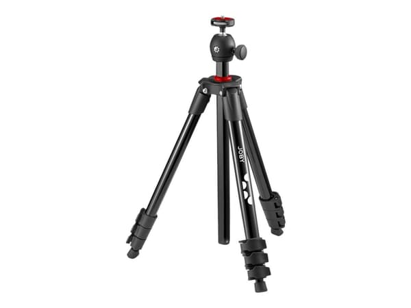 Joby Compact, 3 jalkoja, Musta, 39,8 cm, 870 g