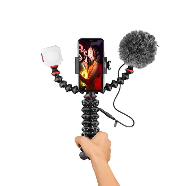 Vloggsett Smarttelefon GorillaPod