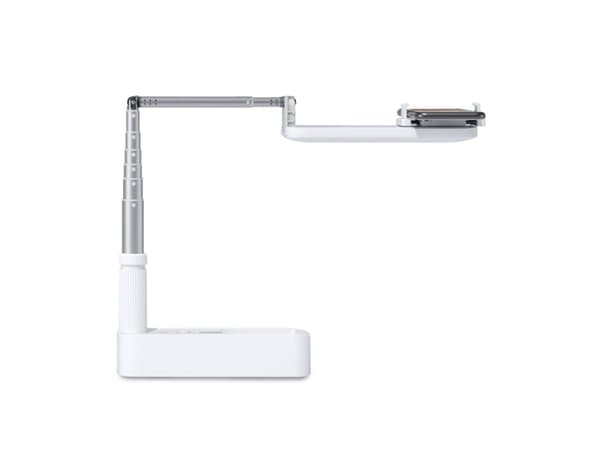4smarts Selfie Stand LoomiPod Folg, Smarttelefon, Hvit, Alle merker, ABS, Aluminium, Polykarbonat (PC), 360°, 1000 mAh
