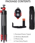 Pikkukuva 6 / 8: ZOMEi T60 Tripod, Red