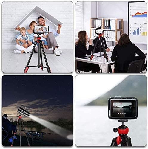 ZOMEi T60 Tripod, Red